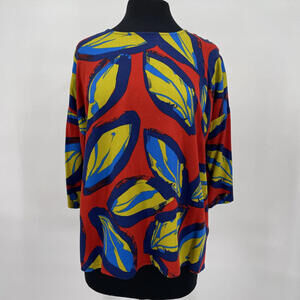 Women's CoreyLynnCalter - Anthro Bold Print Multi Top M